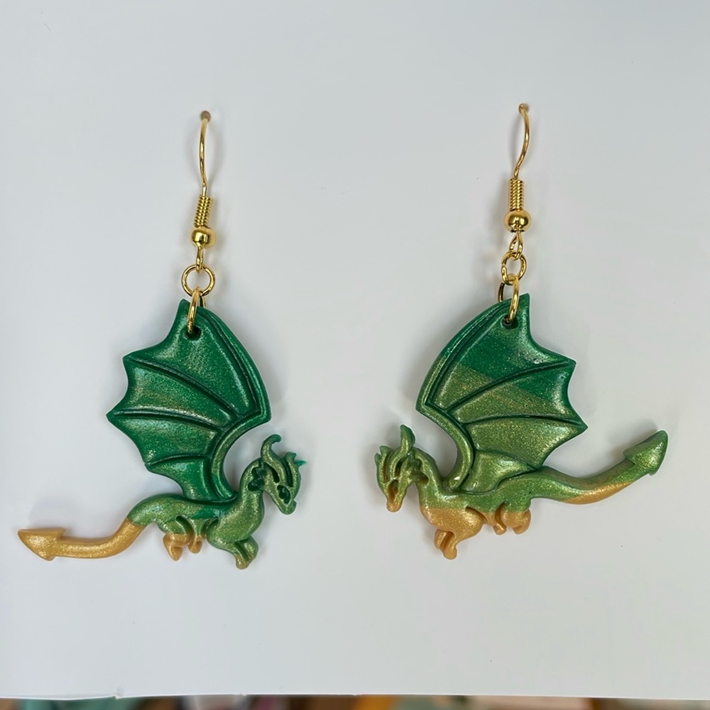 Dragon Earrings